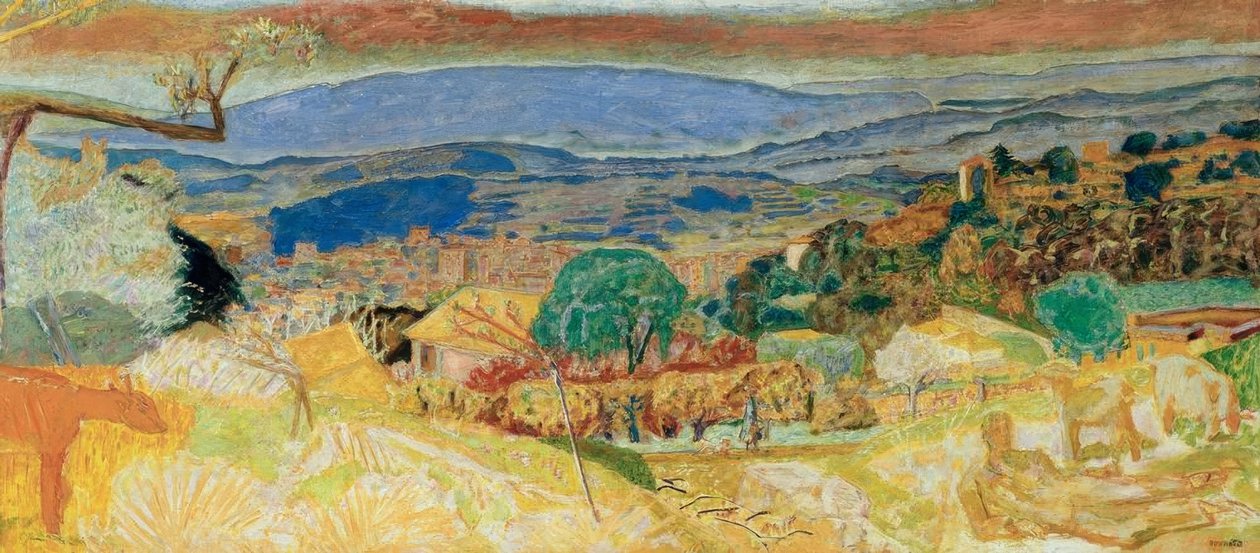 Paisagem de Cannet de Pierre Bonnard