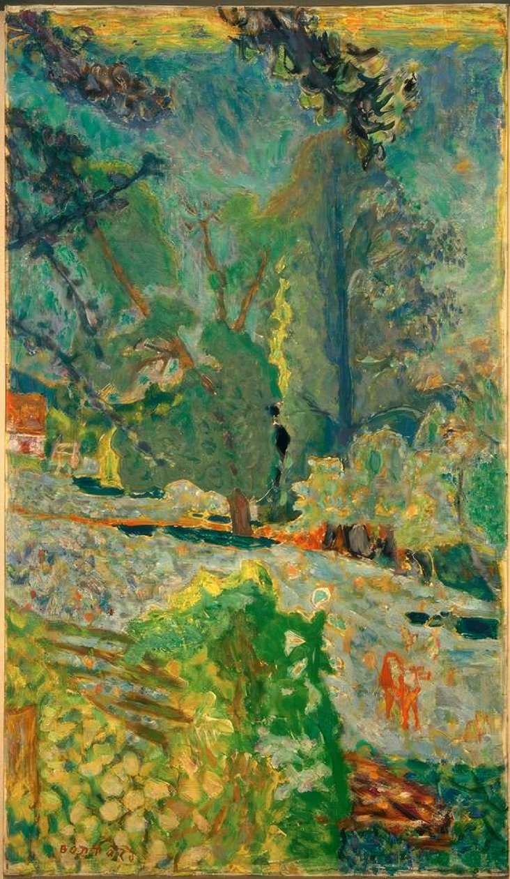 Paisagem normanda de Pierre Bonnard