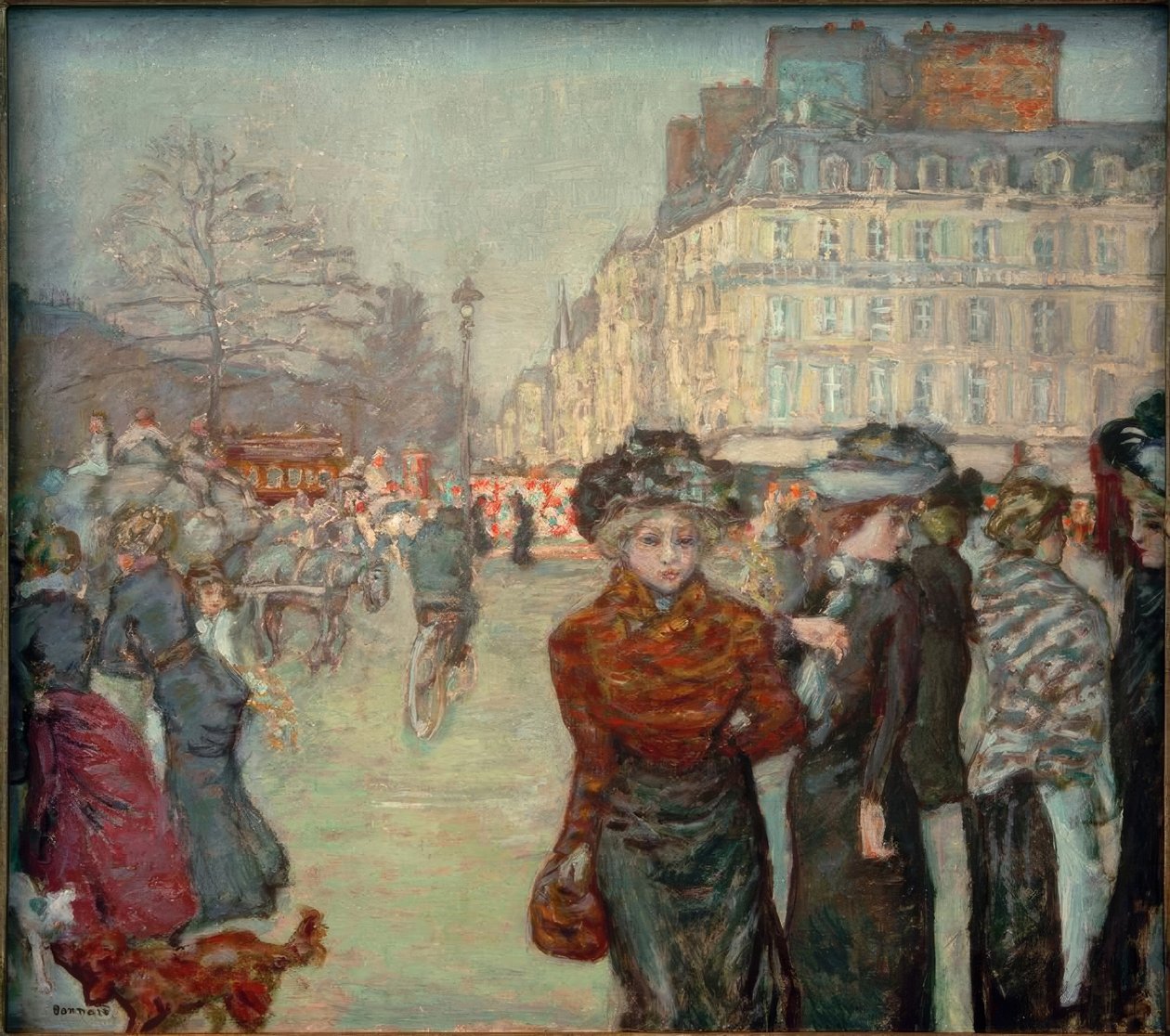 Place Clichy de Pierre Bonnard