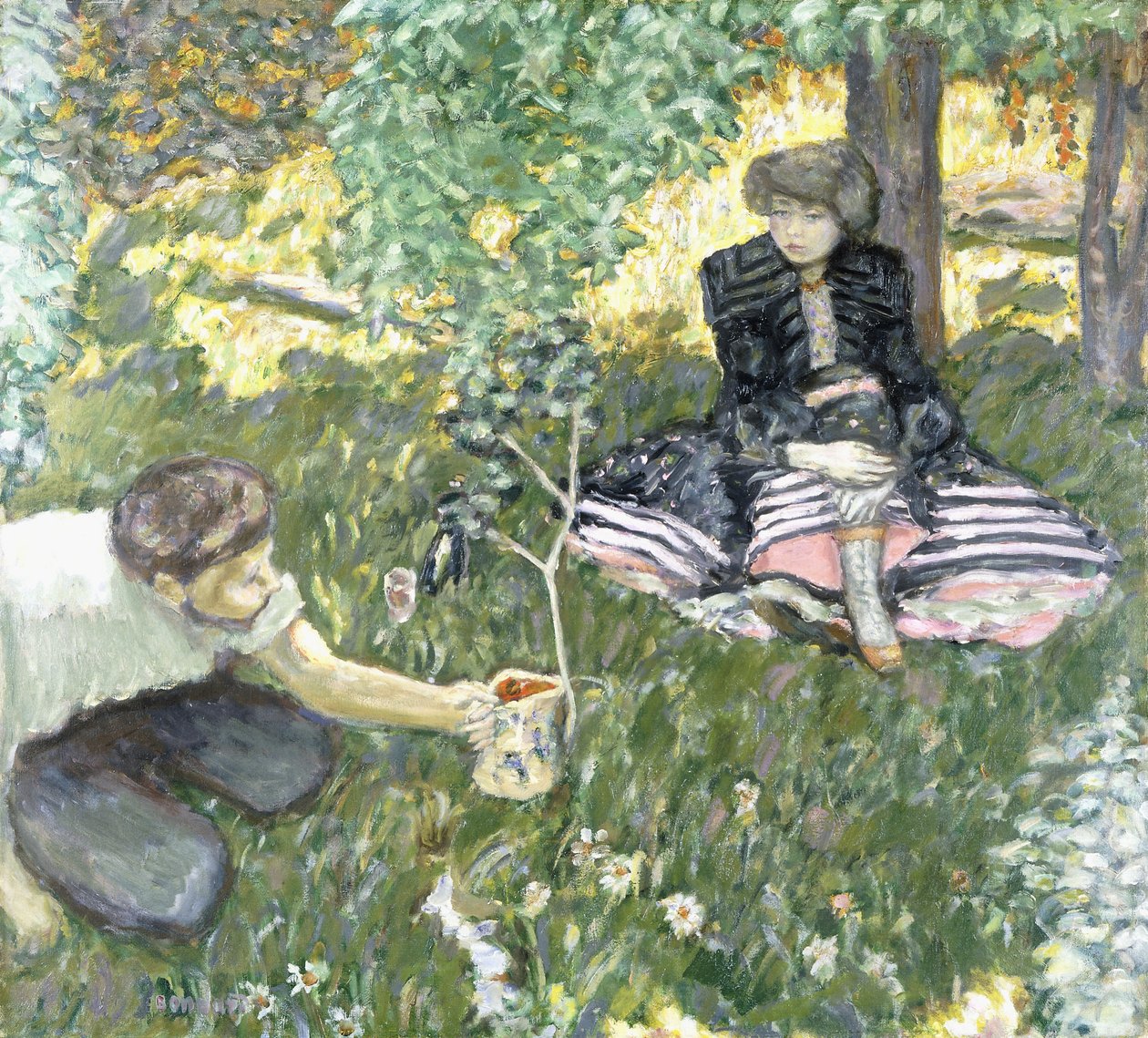Prazer do campo ou o jardineiro de Pierre Bonnard