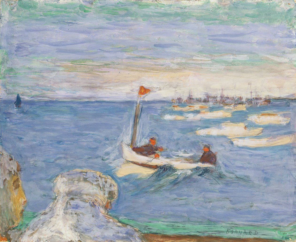 Regata, c.1930 de Pierre Bonnard