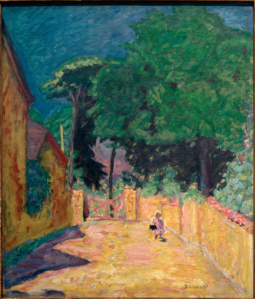 Lane em Vernonnet de Pierre Bonnard