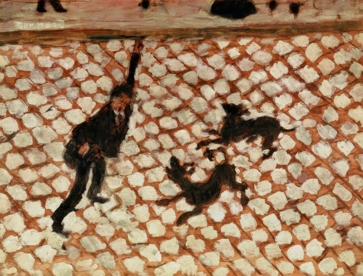 Cena de rua de Pierre Bonnard