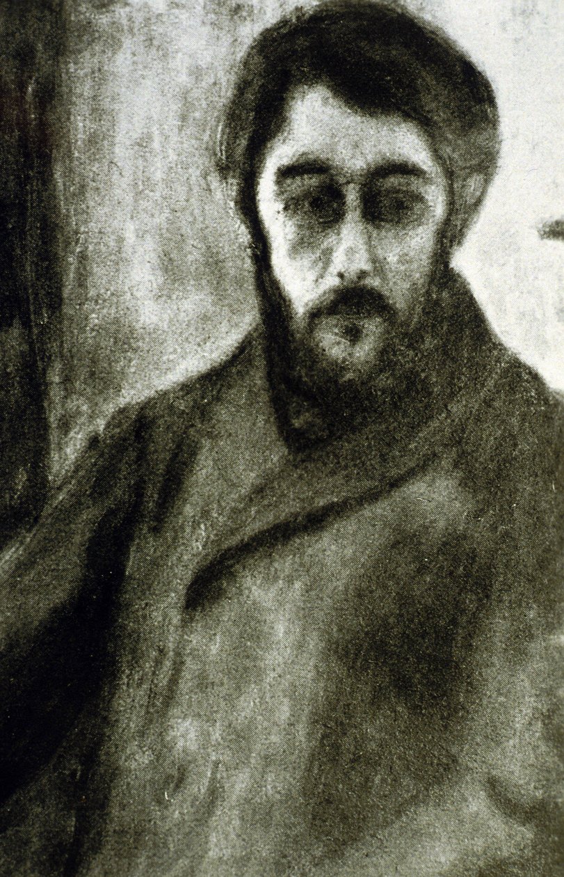 Auto-retrato (litho) de Pierre Bonnard