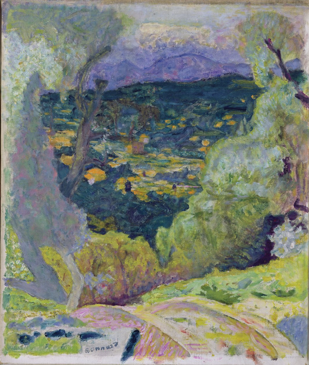 Definição do sul, Le Cannet, c.1929 de Pierre Bonnard