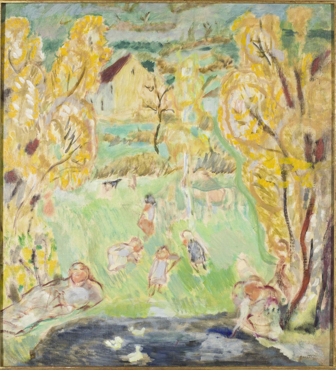 Estudo de primavera, 1912. de Pierre Bonnard