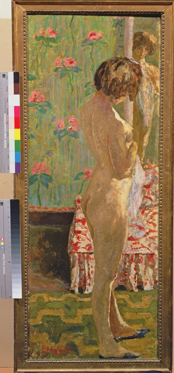 Nu feminino em pé de Pierre Bonnard