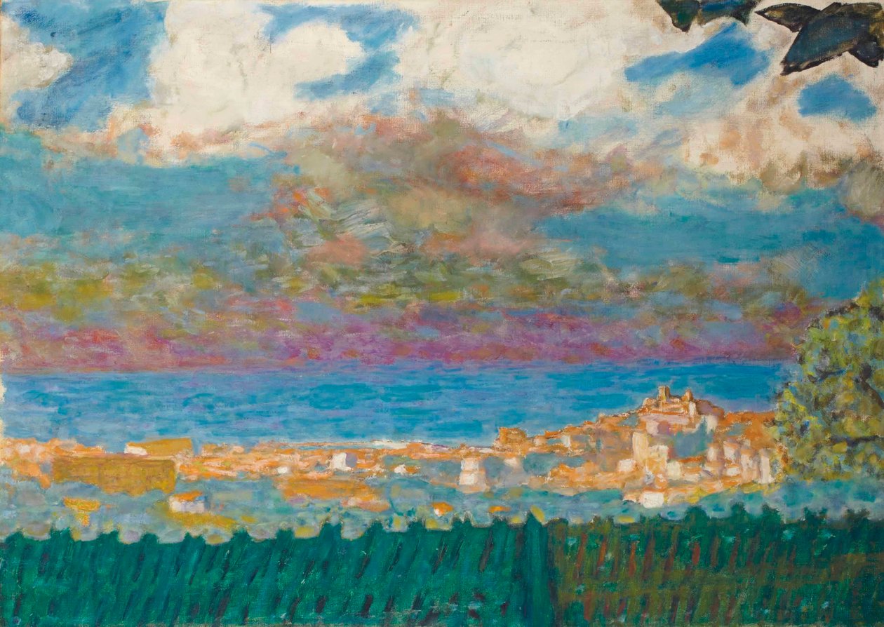 Céu tempestuoso sobre Cannes de Pierre Bonnard