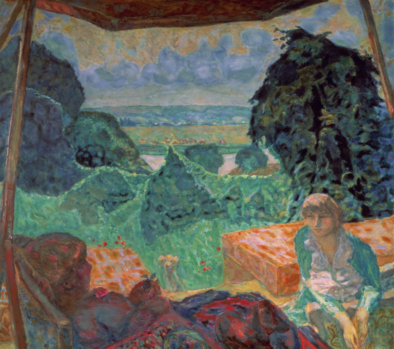 Verão na Normandia, 1908 de Pierre Bonnard