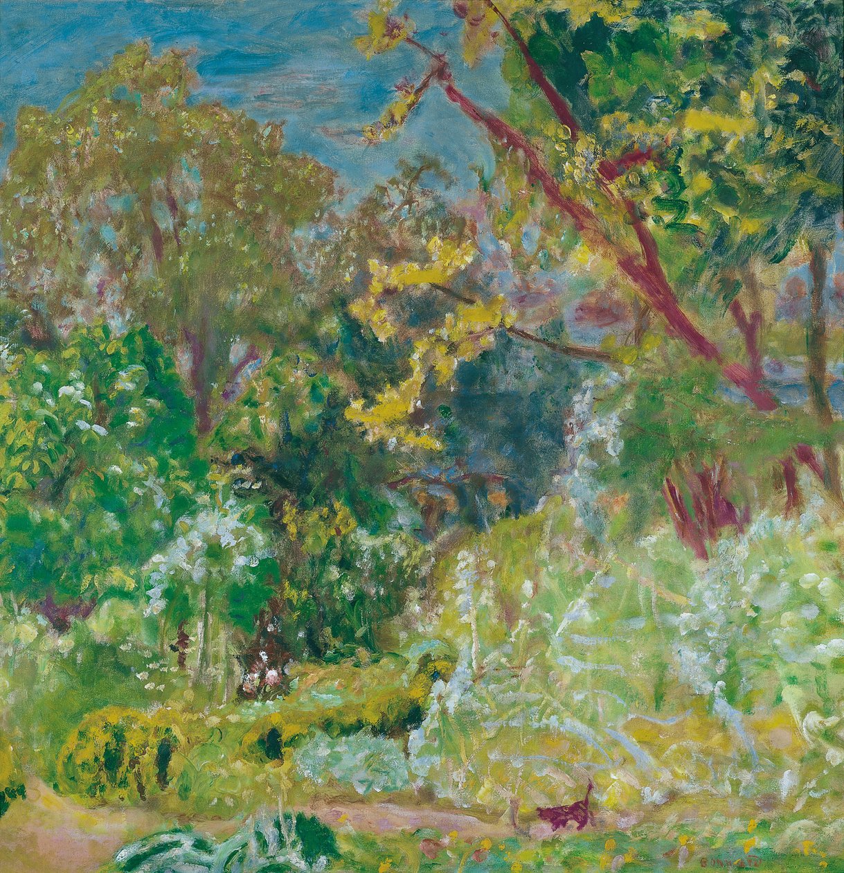 Luz do sol, 1923 de Pierre Bonnard