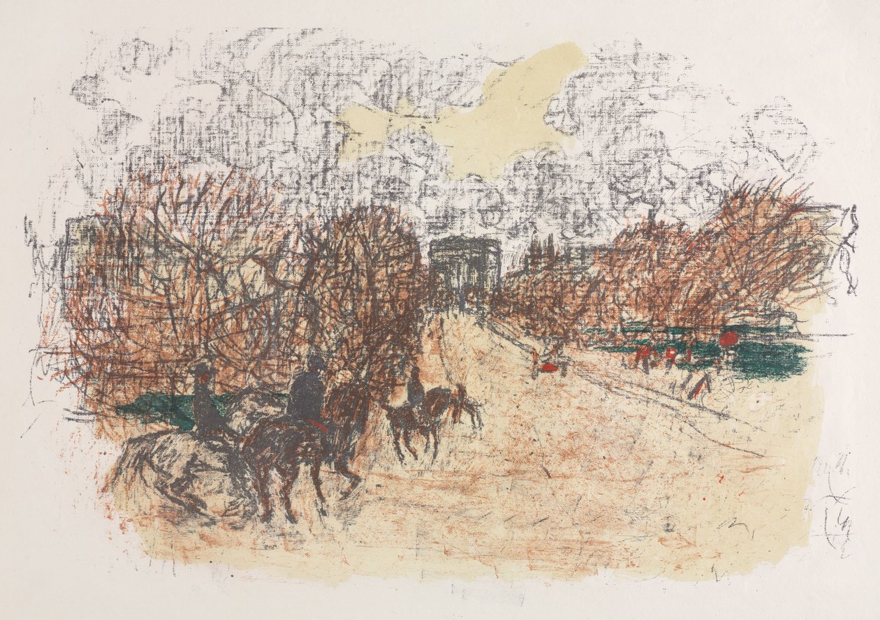 O Arco do Triunfo de Pierre Bonnard