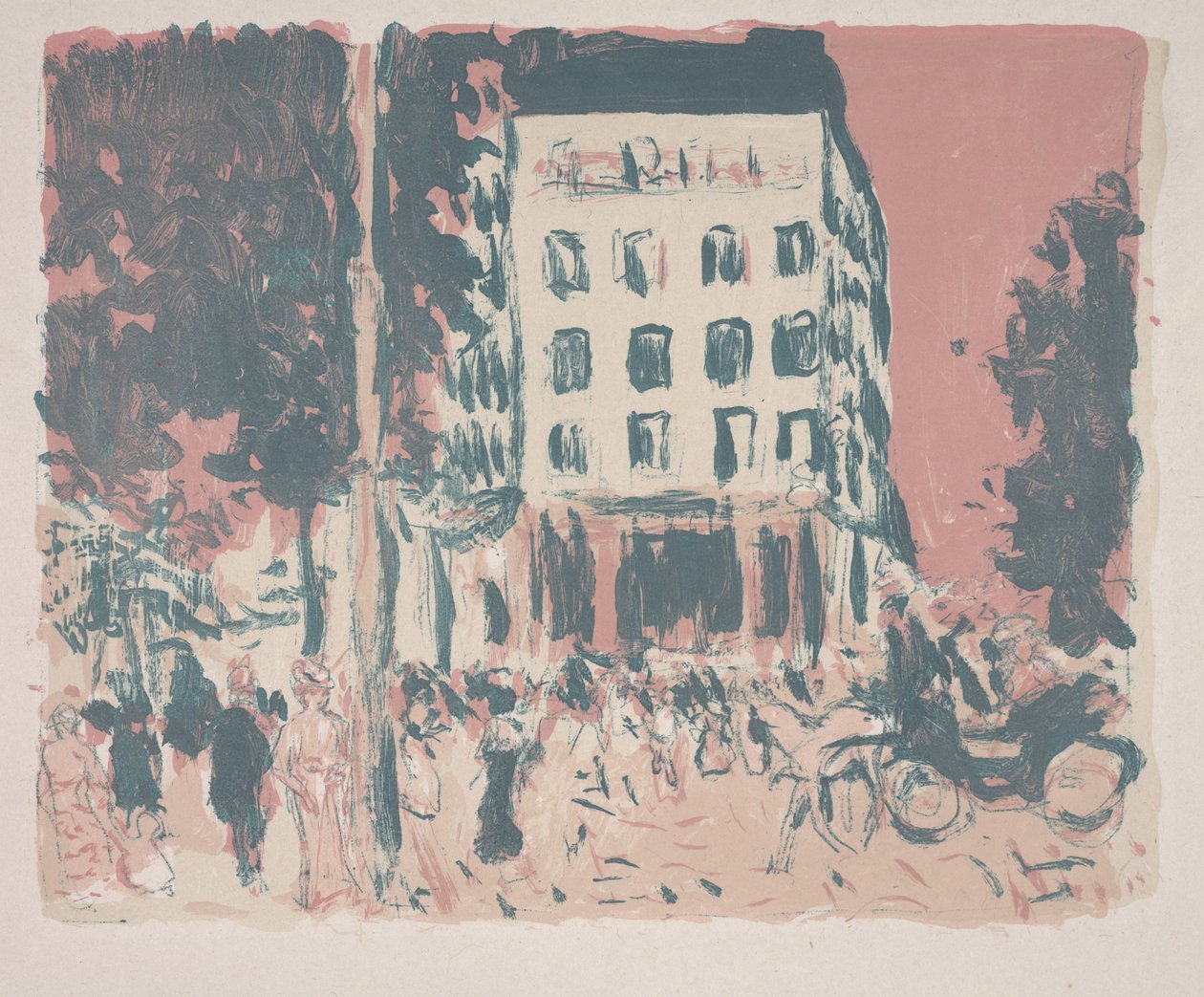 Os Boulevards de Pierre Bonnard
