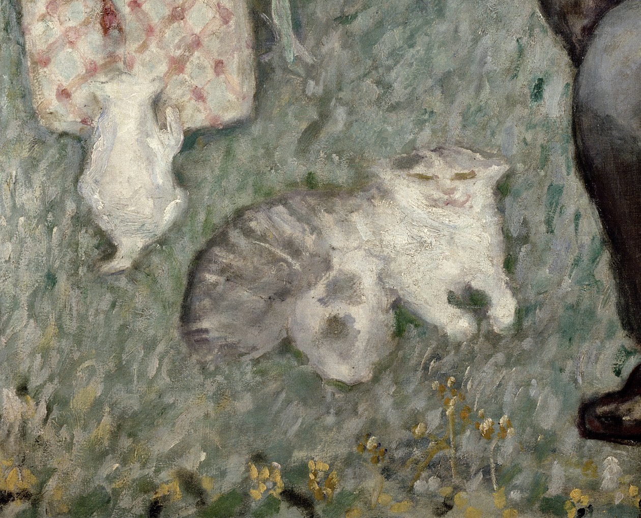 A tarde burguesa, ou a família Terrasse, 1900 de Pierre Bonnard