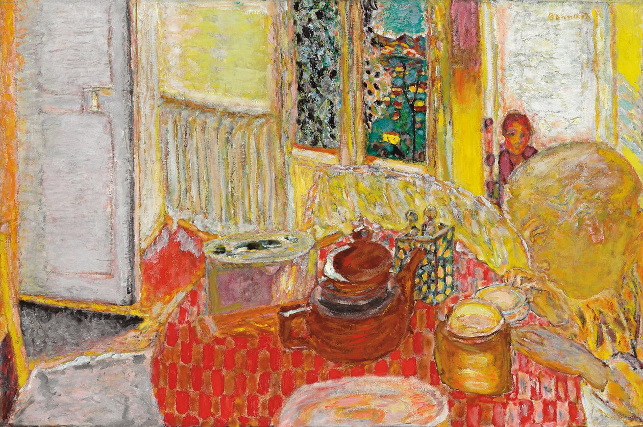 O café da manhã; Café da manhã de Pierre Bonnard