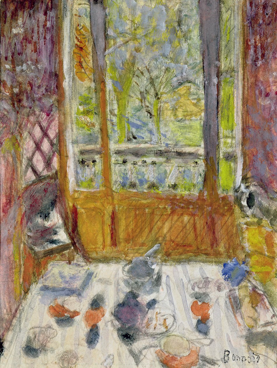 A sala do café da manhã, c.1930 de Pierre Bonnard