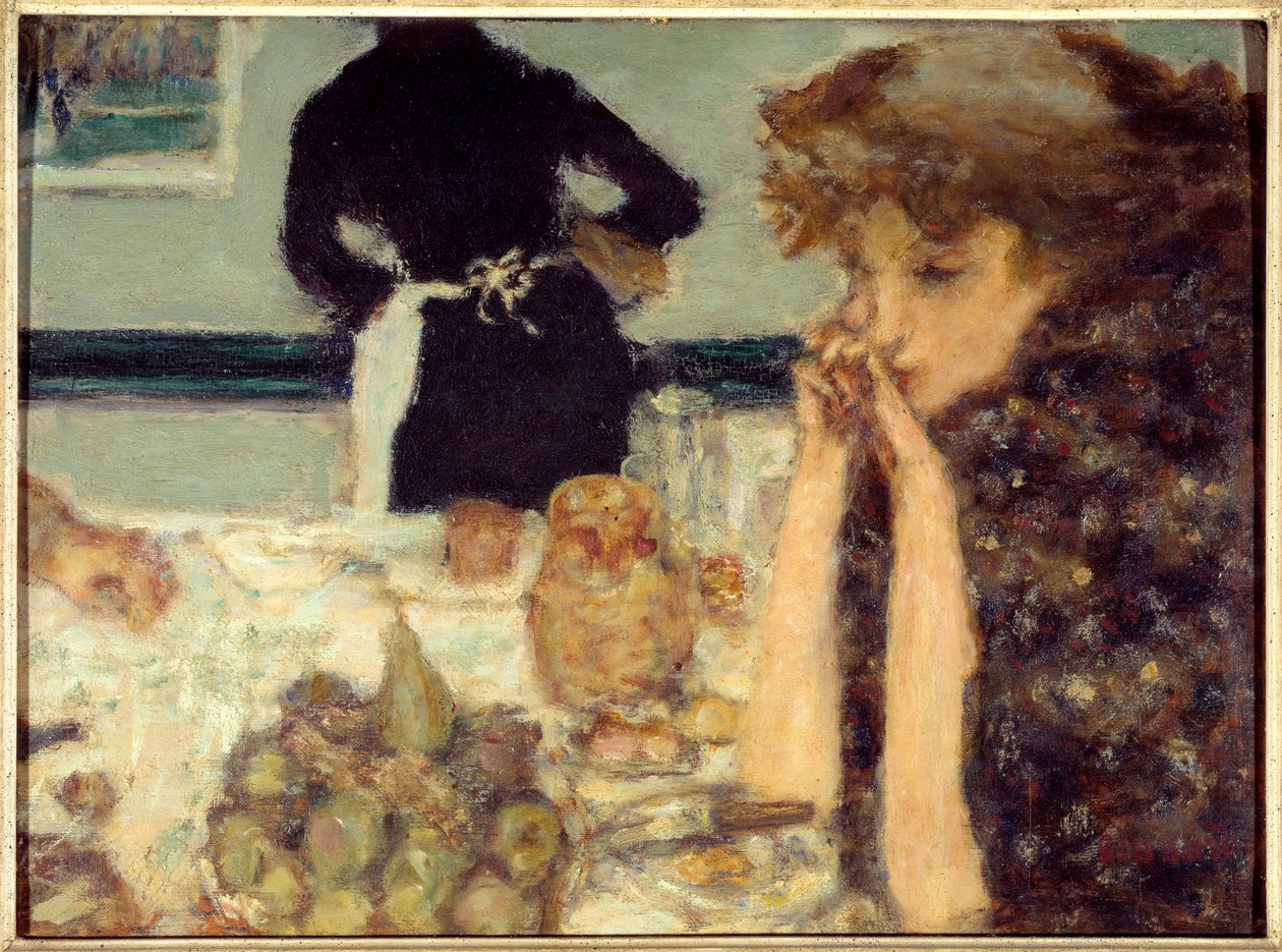 O Pequeno Almoço de Misia Retrato de Misia Sert, pianista e misteriosa de muitos artistas de Pierre Bonnard