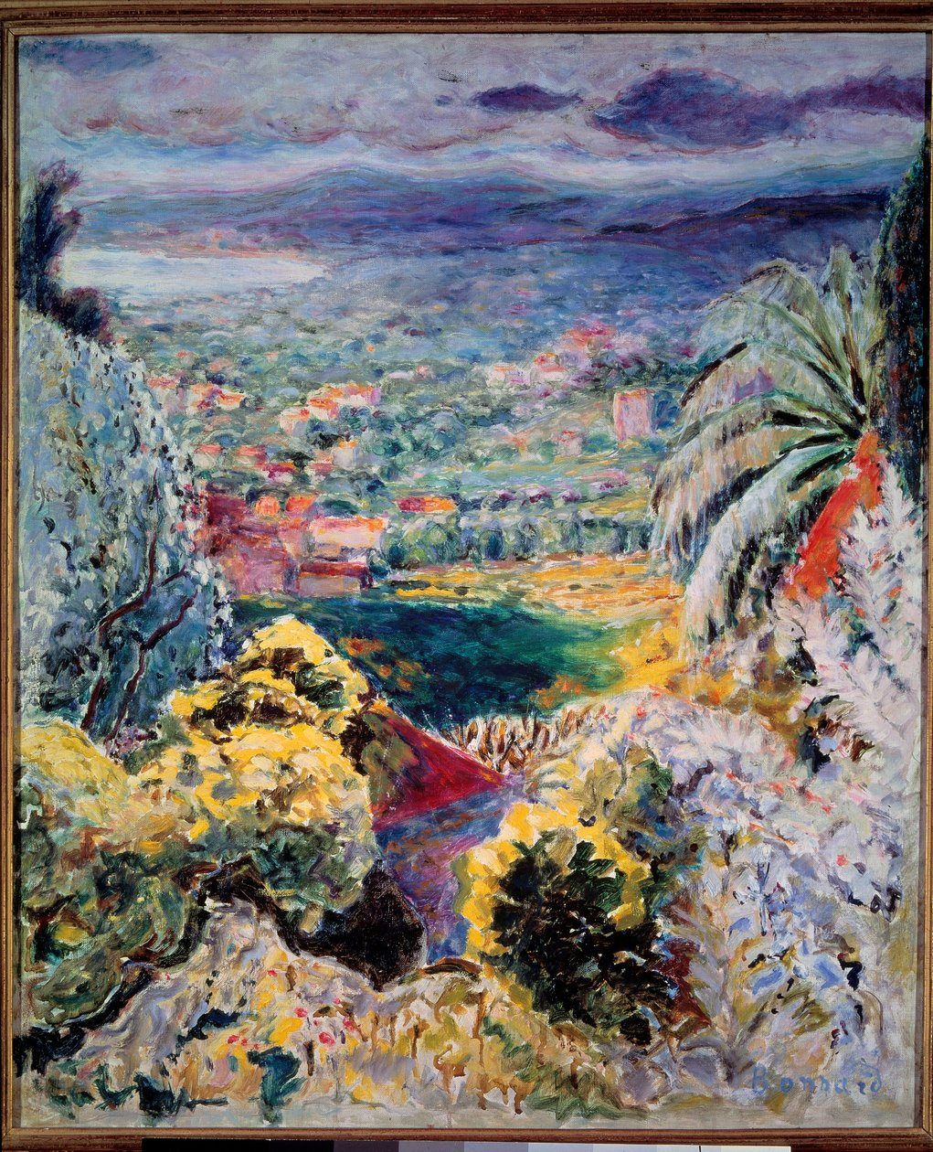O Cannet ou a Baía de Cannes 1935 de Pierre Bonnard