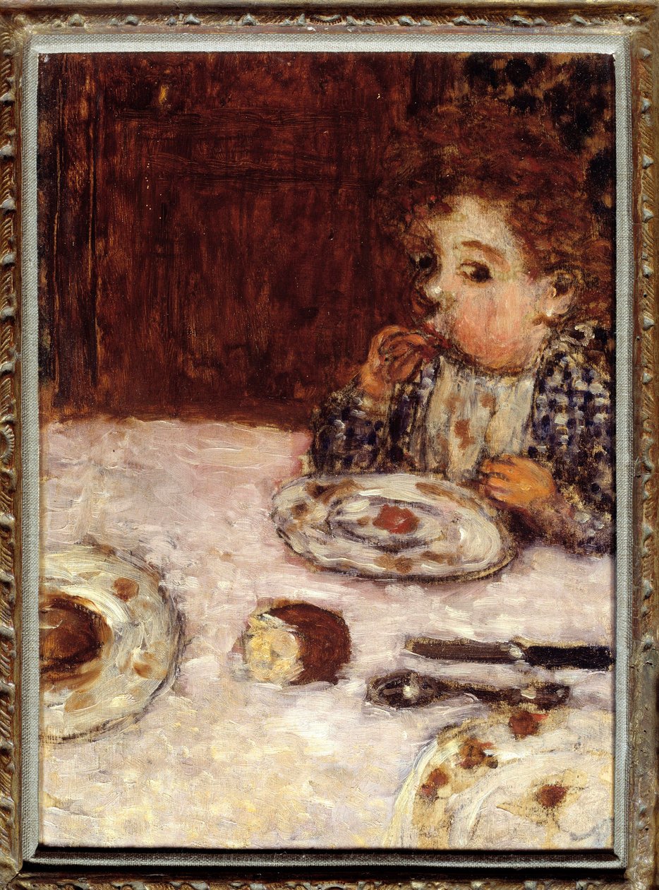 A Criança que Almoçou de Pierre Bonnard