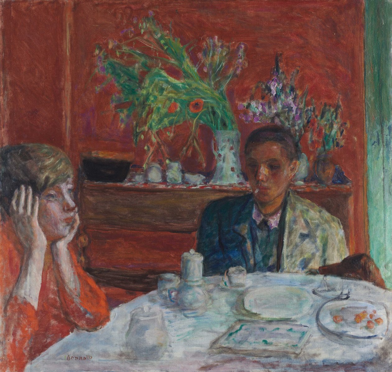A Sobremesa de Pierre Bonnard