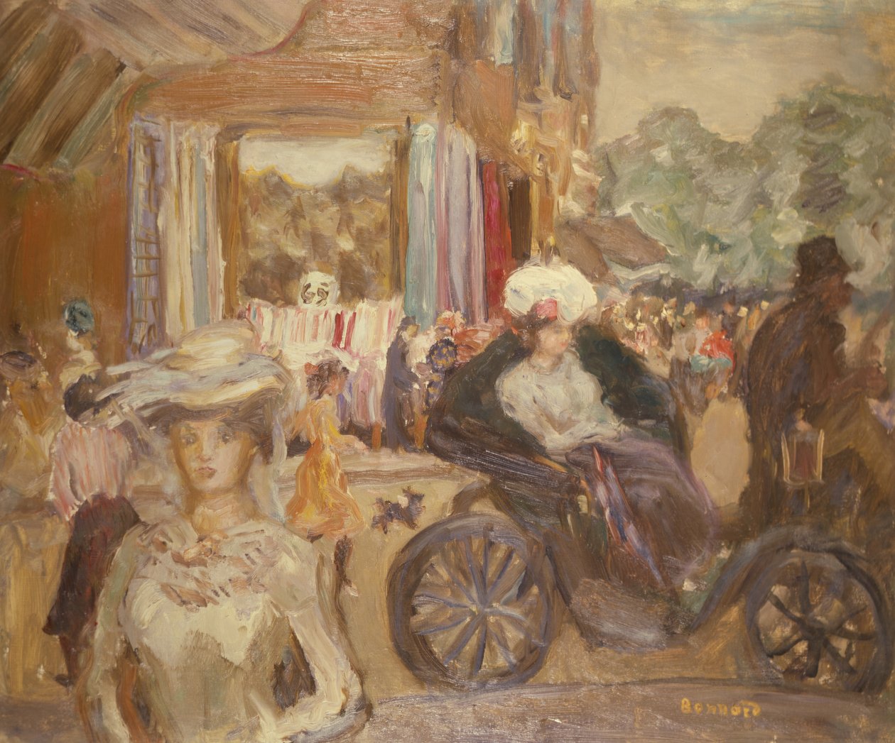 O Transporte de Hackney de Pierre Bonnard