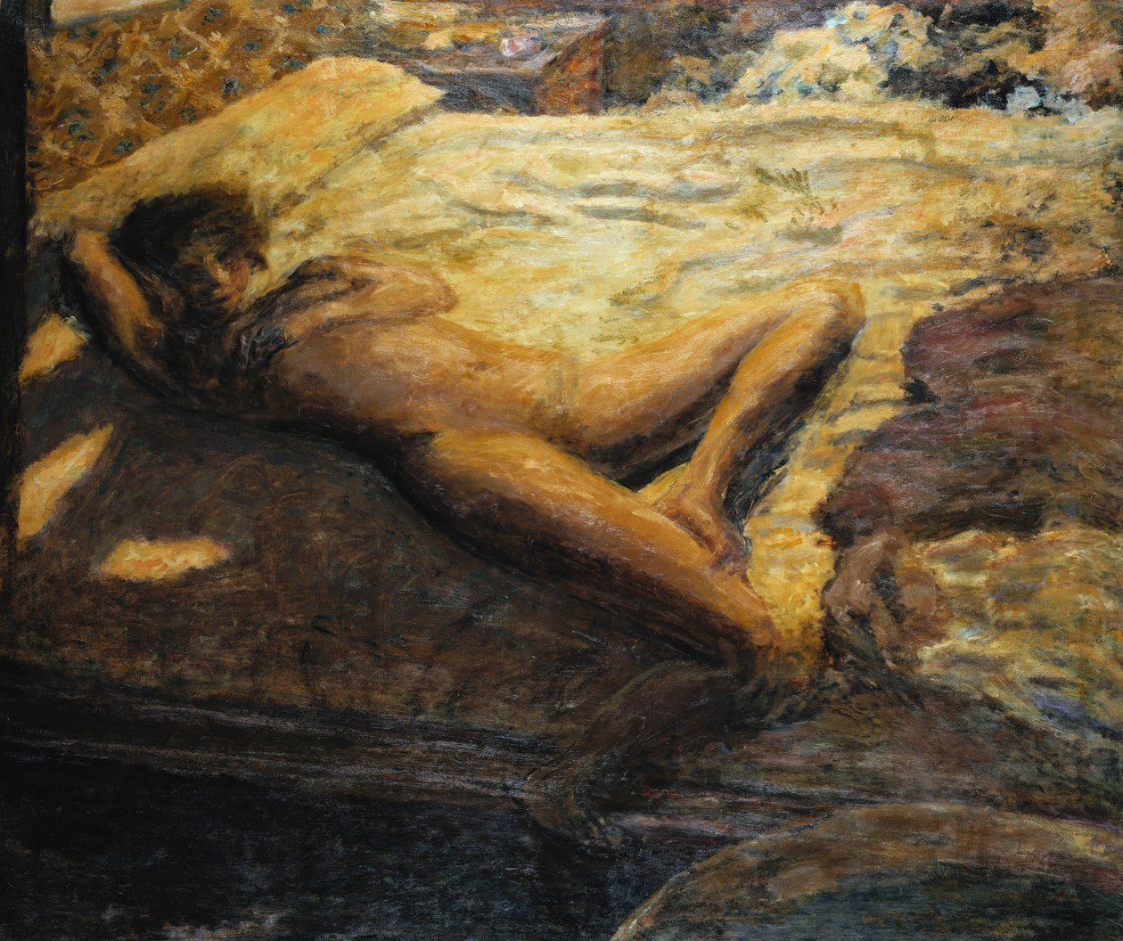 O Indolente; L&39;Indolente, c.1899 (óleo sobre tela) de Pierre Bonnard