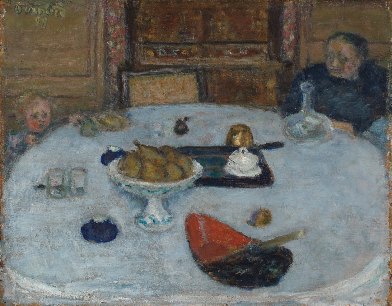 A refeição, 1899 de Pierre Bonnard