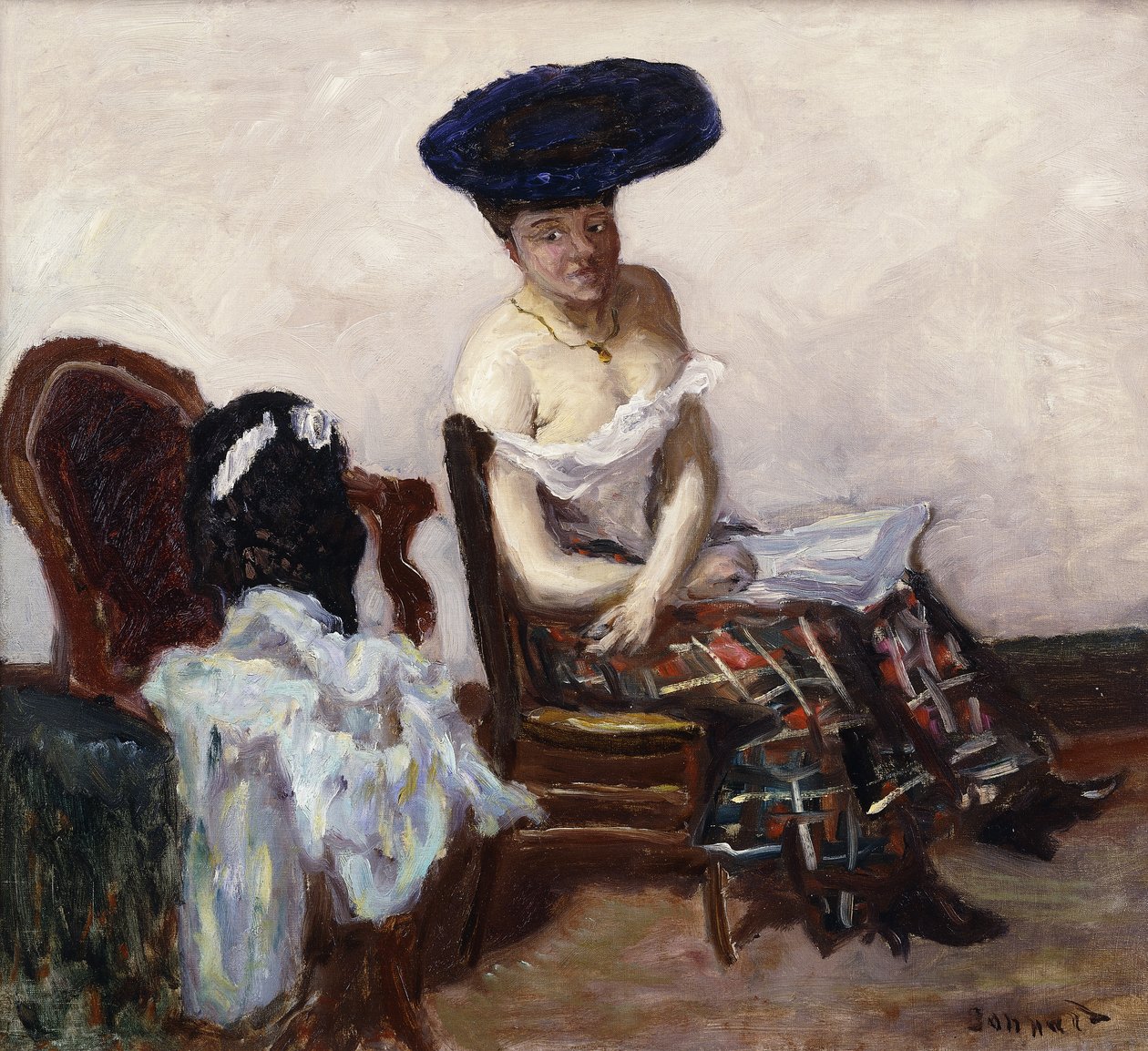 The Scottish Petticoat; The Scottish Petticoat de Pierre Bonnard