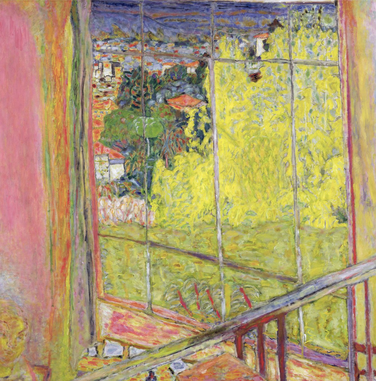 O Estúdio com Mimosa de Pierre Bonnard