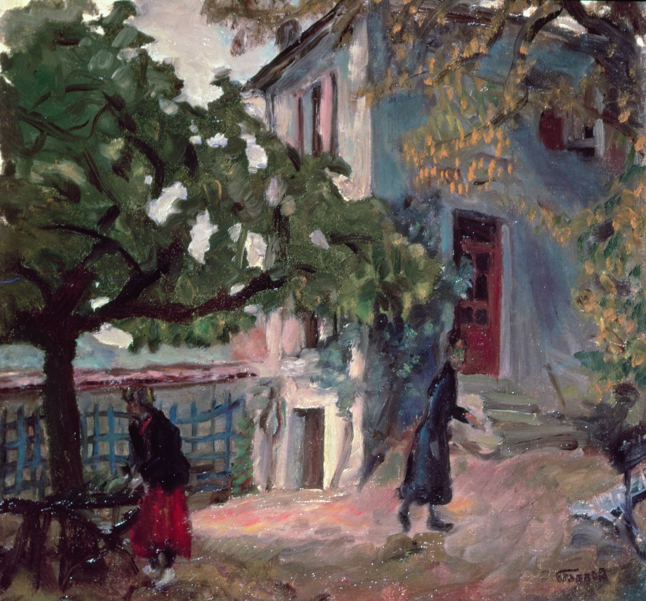 O terraço de Pierre Bonnard