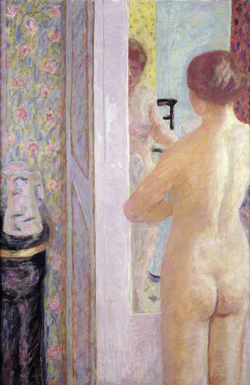 O banheiro, c.1908 de Pierre Bonnard