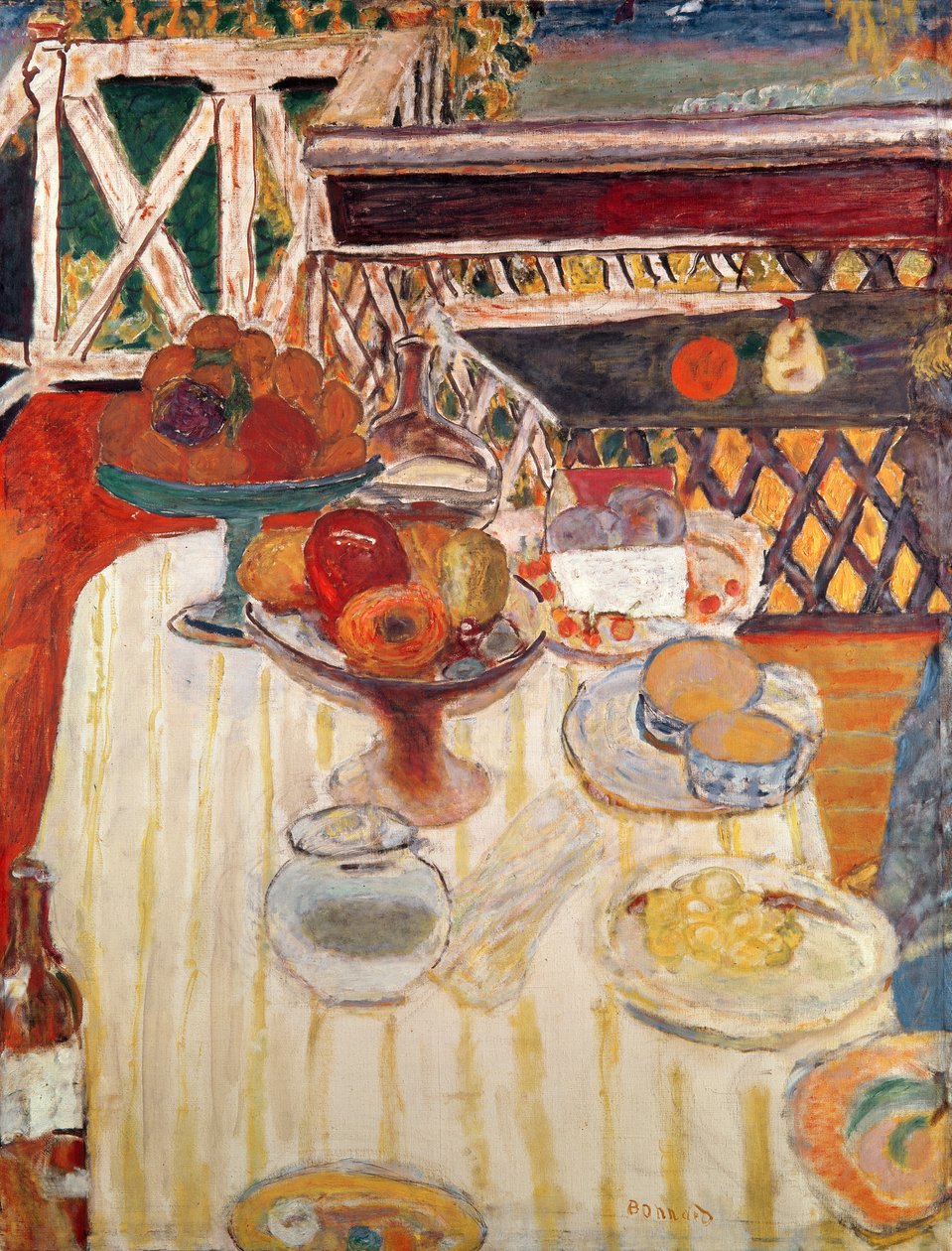 Toalha de Mesa Branca de Pierre Bonnard