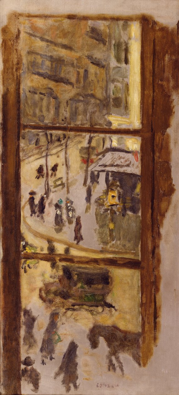 Através do Windows de Pierre Bonnard