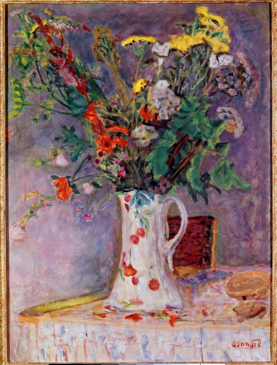 Vaso de flores de Pierre Bonnard