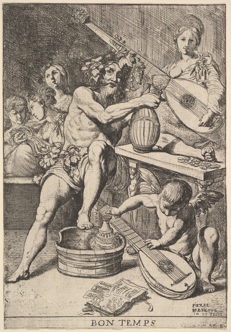 Bon Temps, 1610-42. de Pierre Brebiette