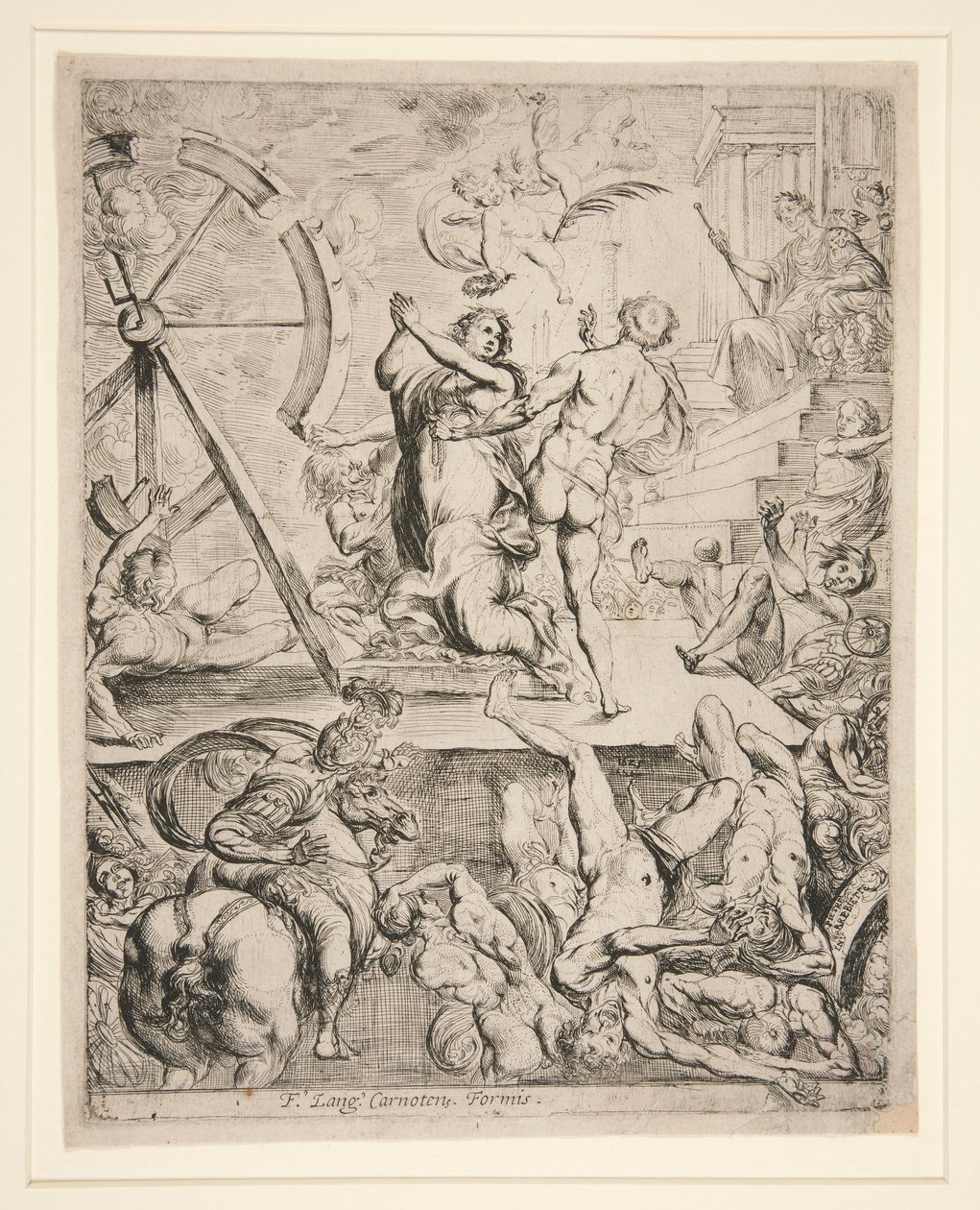 O Martírio de Santa Catarina de Alexandria de Pierre Brebiette