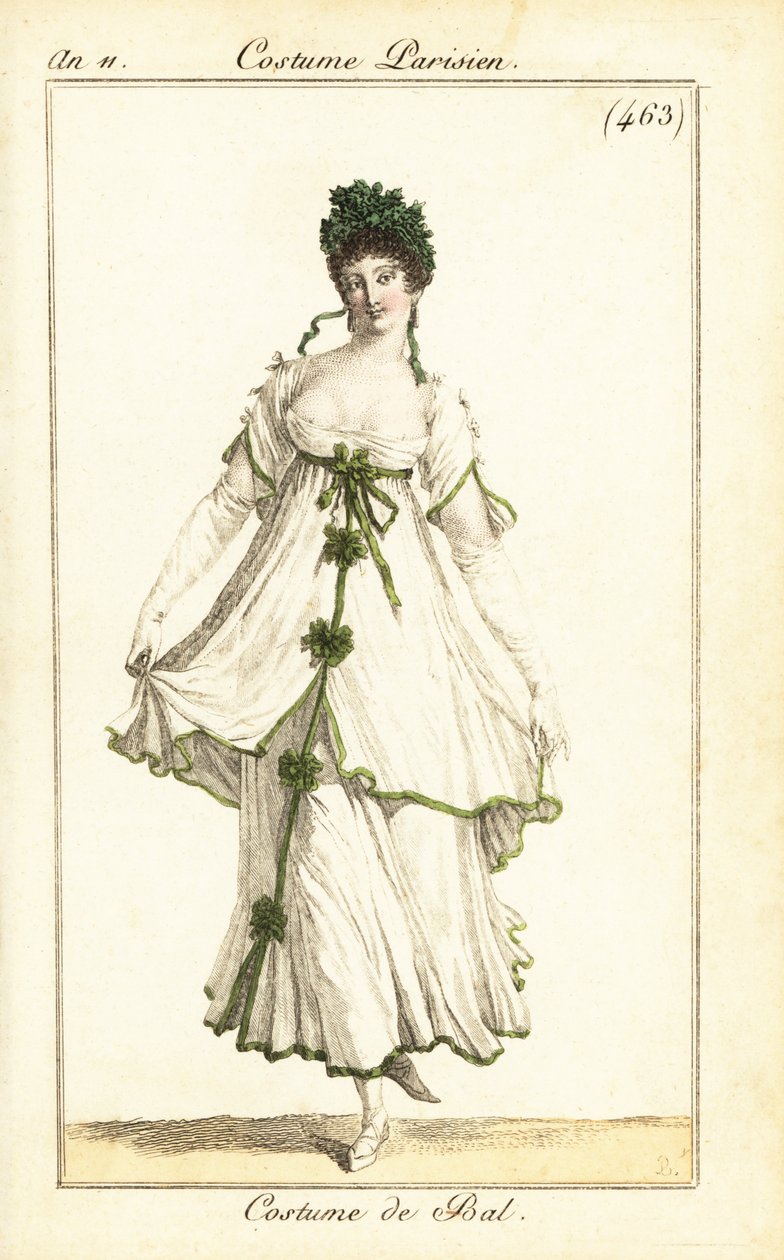 Mulher a dançar num baile, Paris de Pierre Charles Baquoy