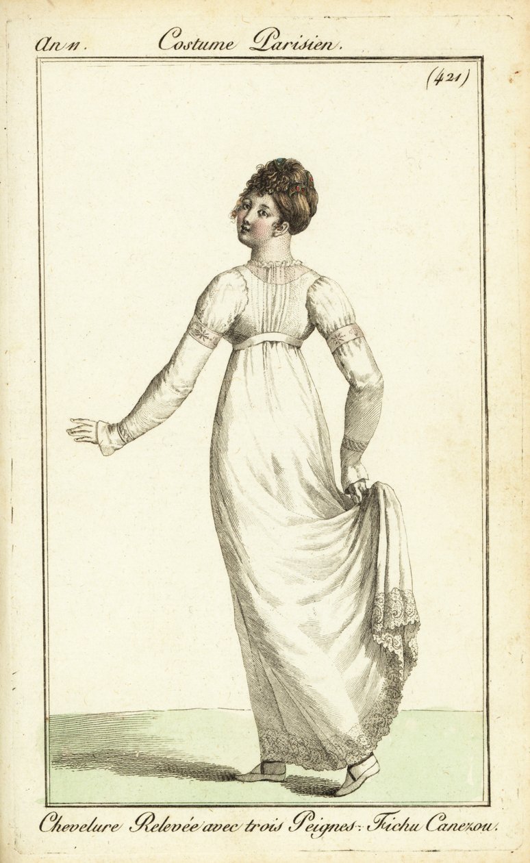 Mulher a dançar num baile, Paris de Pierre Charles Baquoy