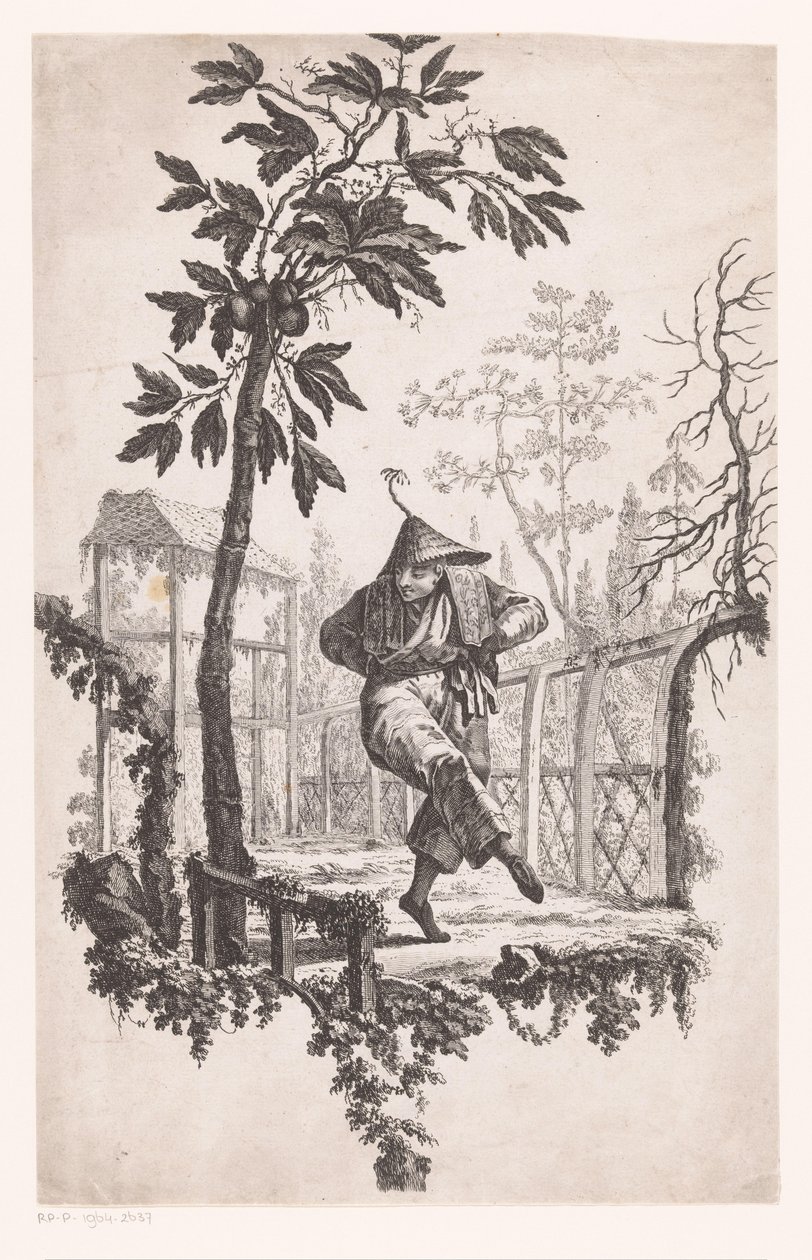 Dançarino
Doze meses (título da série) de Pierre Charles Canot