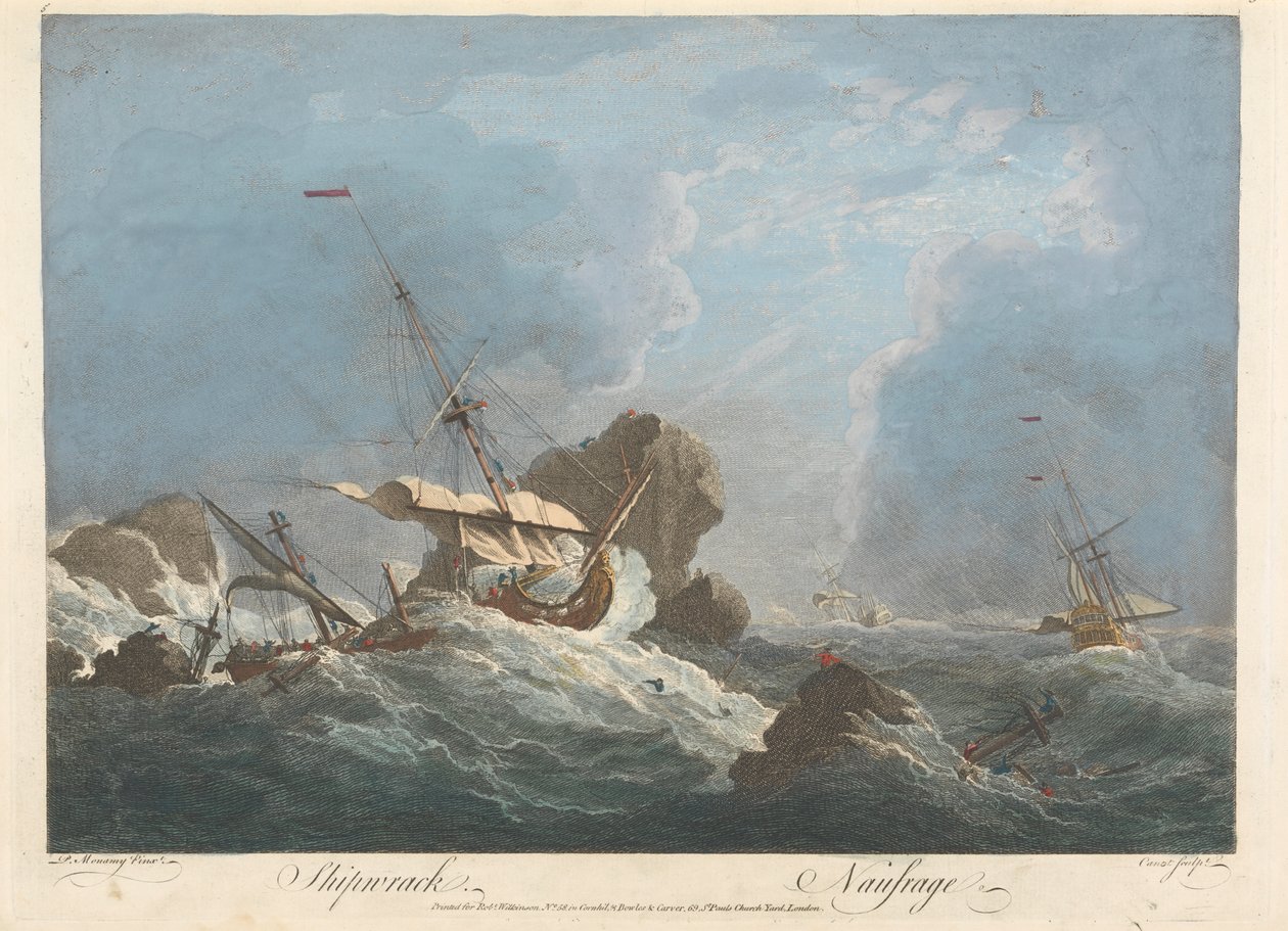 Shipwrack de Pierre Charles Canot