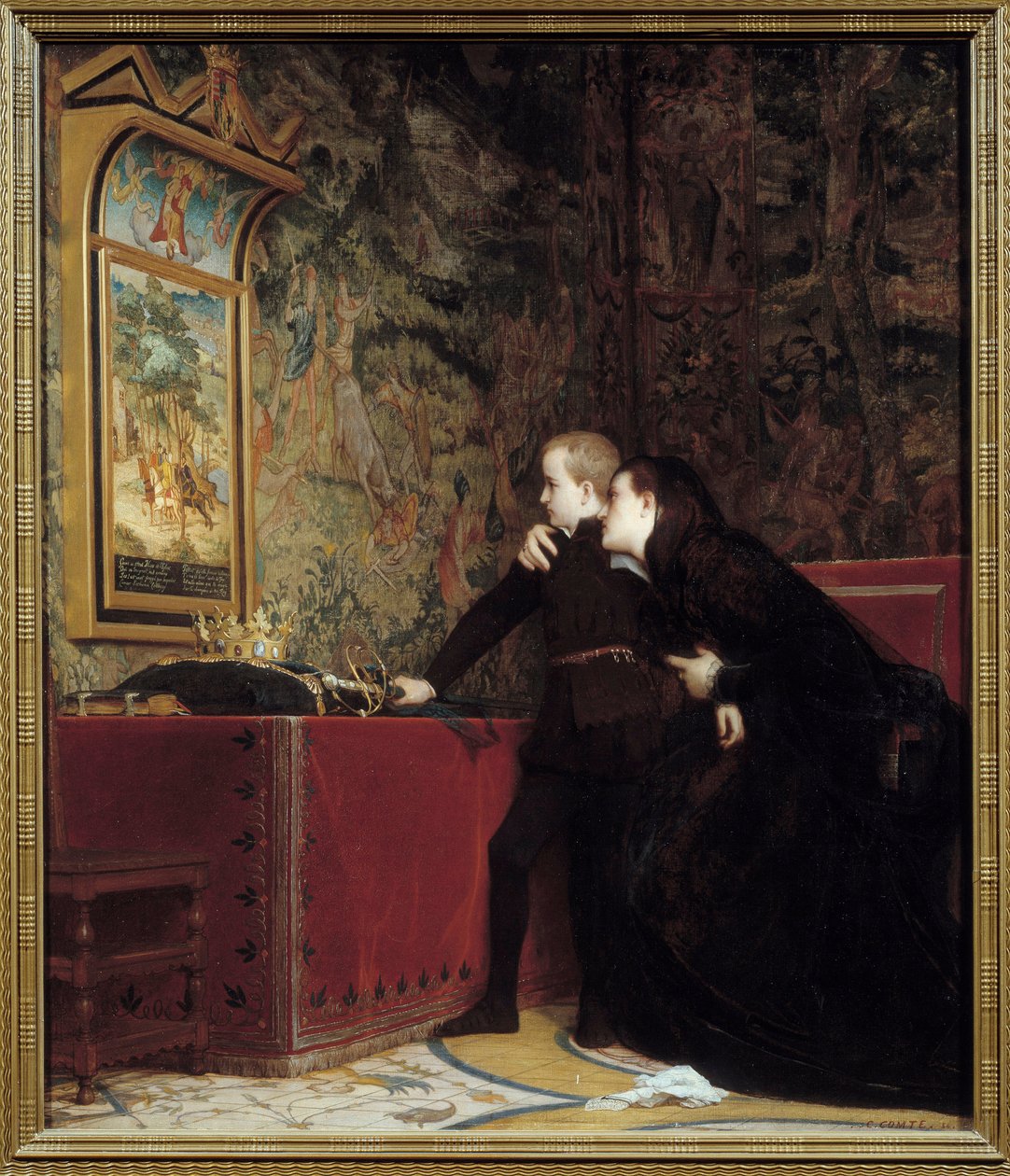 O Duque de Guise (1550-1588) jura vingar o seu pai assassino. Anne d