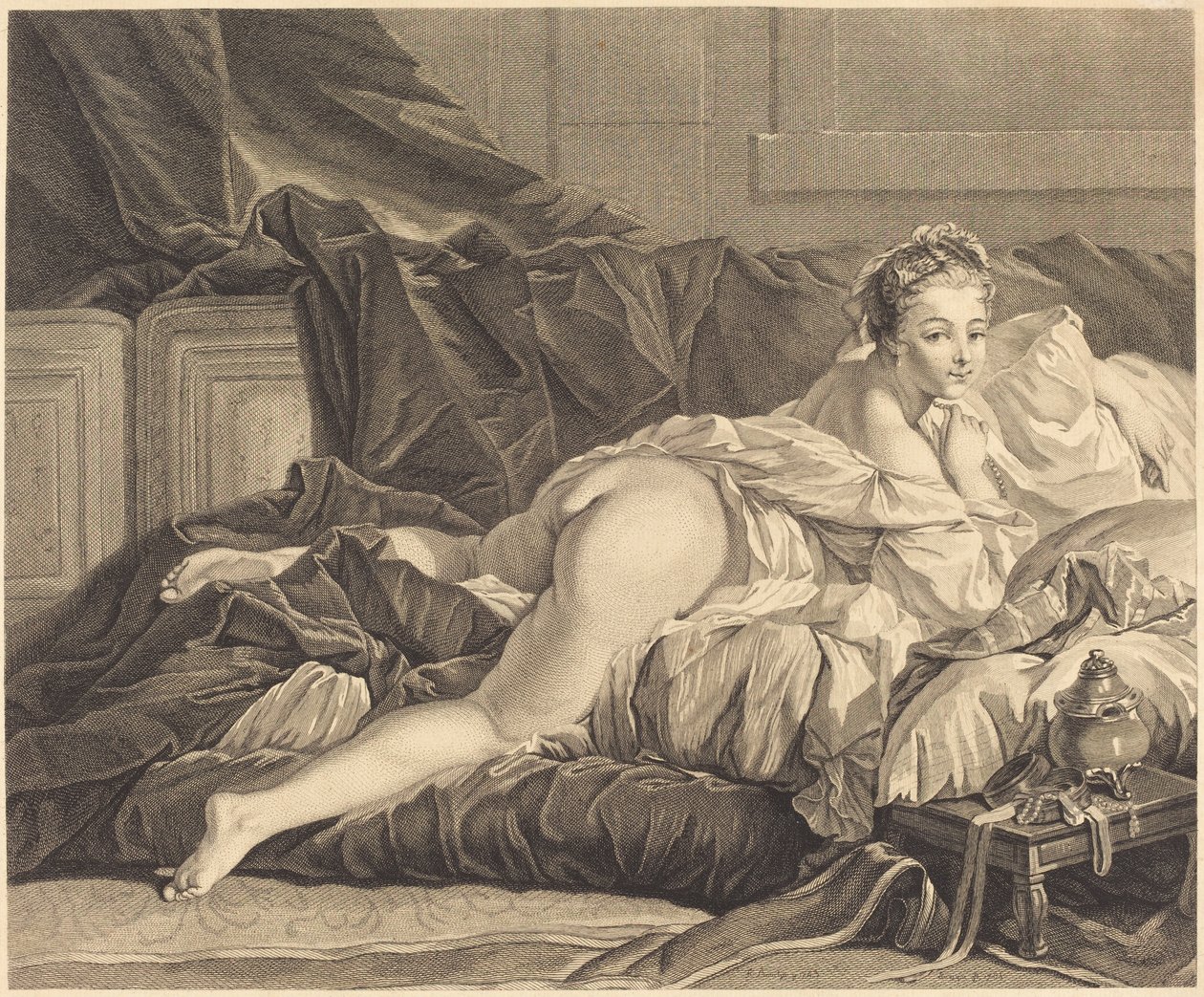 O alarme de Pierre Charles Levesque after François Boucher