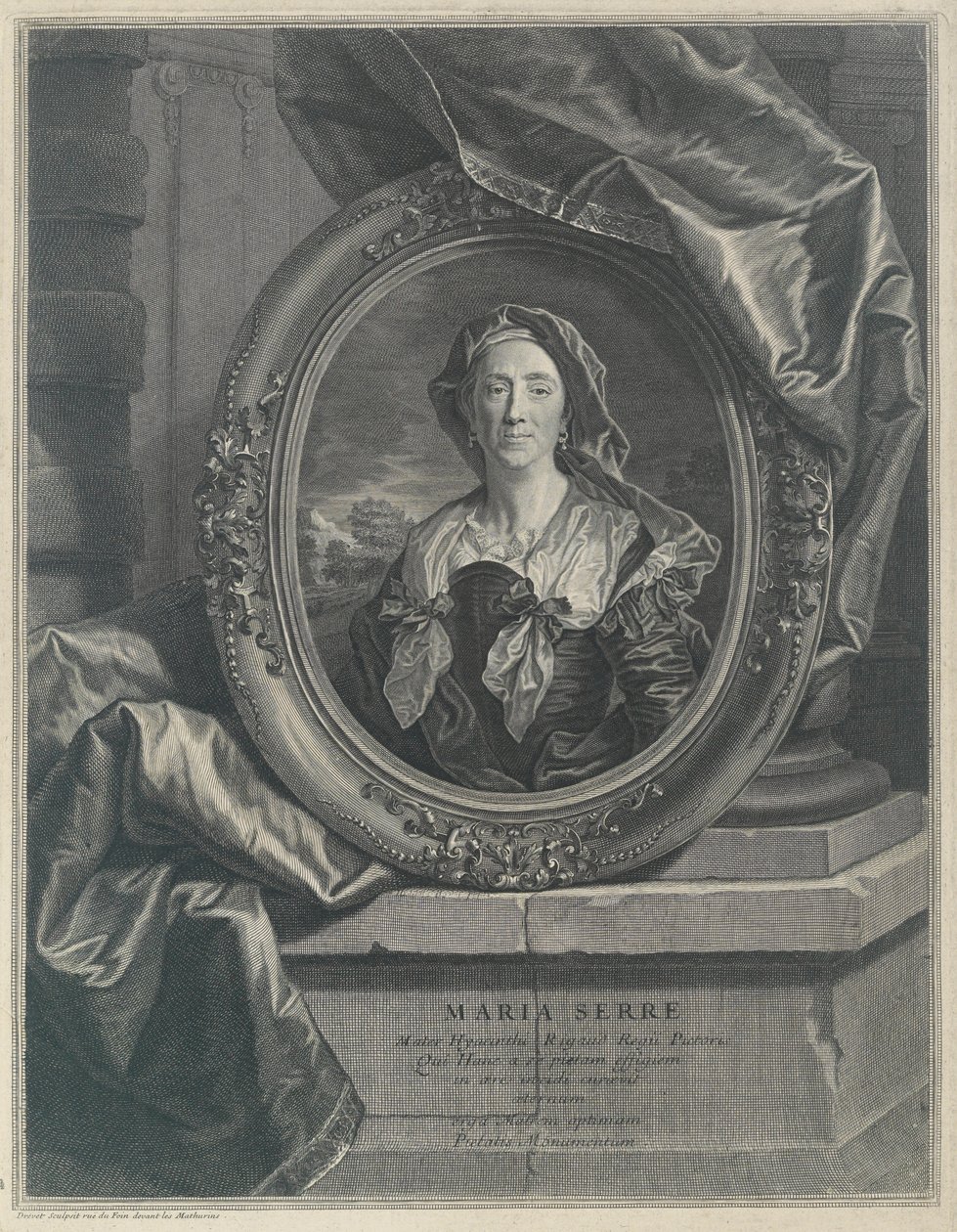 Madame Marie Rigaud (Maria Serre) de Pierre Drevet