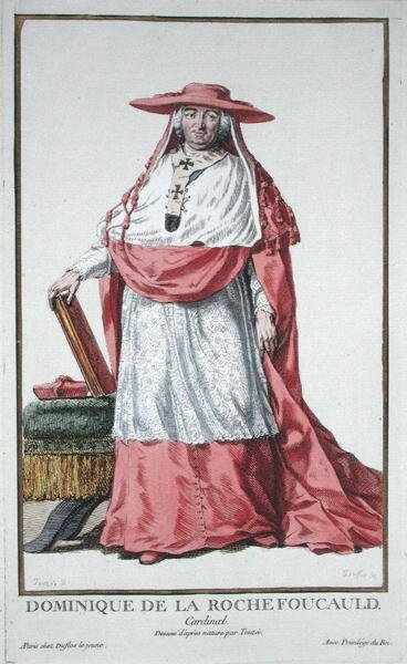 Cardeal Dominique de la Rochefoucauld (1712-1800) de 