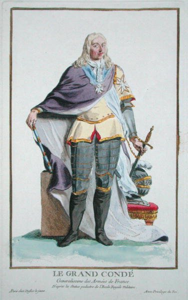 Luís II (1621-86) 4º príncipe do Conde, de 
