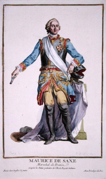 Maurice of Saxony (1696-1750) de 