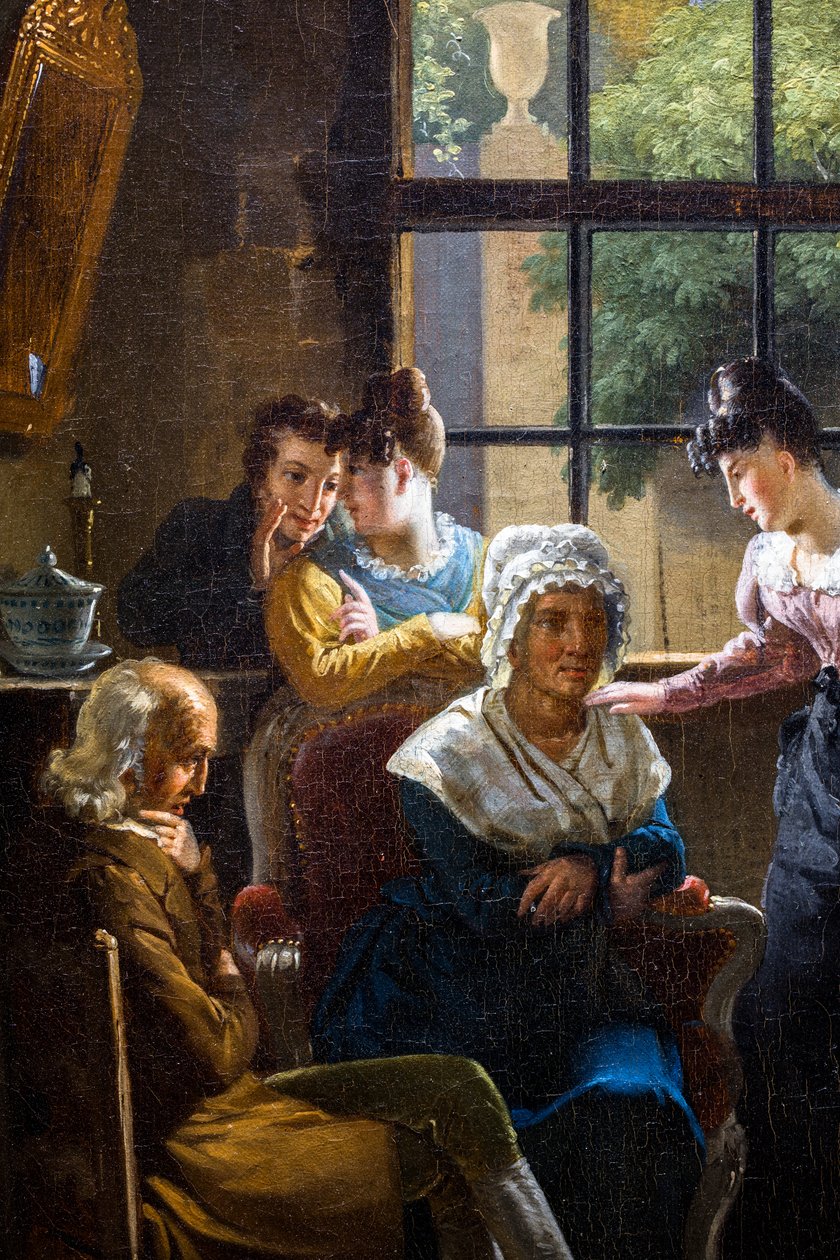 Os Cancans no Doorwoman de Pierre Duval Le Camus