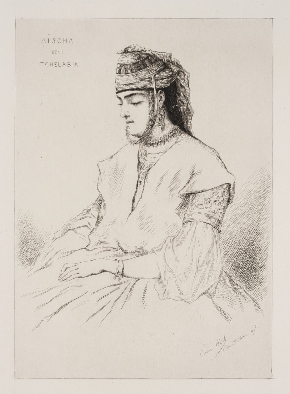 Aisha Bent Tchelabia de Pierre Edmond Alexandre Hedouin