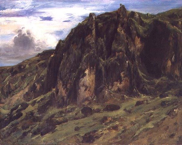 Paisagem na Auvergne de Pierre Etienne Theodore Rousseau