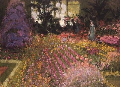 O jardim de flores de Pierre Eugene Montezin