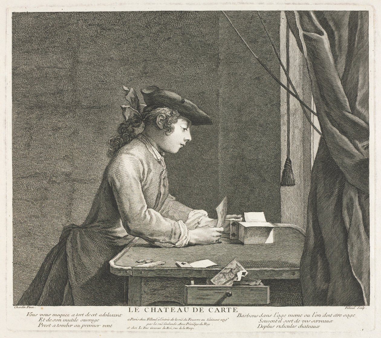 Castelo de cartas. de Pierre Filloeuil